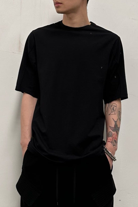 DEVOA Black T-shirt CSC-SSB1